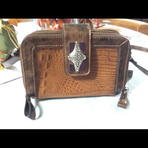 Cross over pocket book.